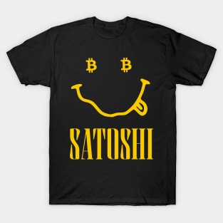 Satoshi Smille Bitcoin T-Shirt